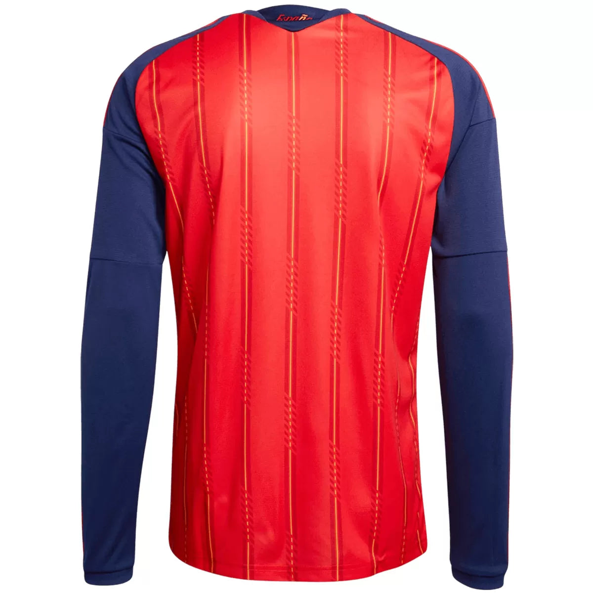 Maillot Espagne Domicile 2 Étoiles Vainqueur Coupe du Monde 2026 Manches Longues