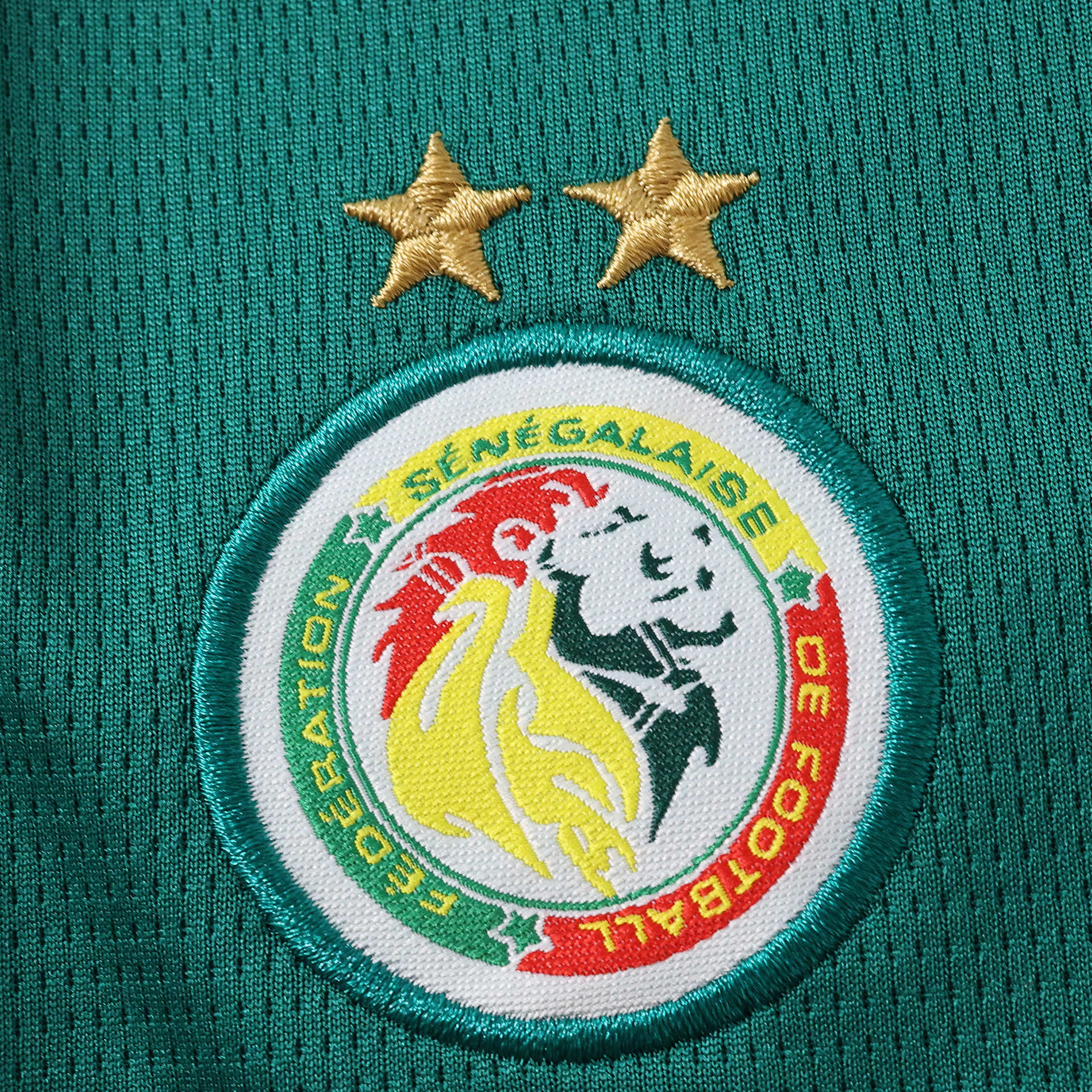 Kit Enfant Sénégal 2 Étoiles Extérieur Coupe du Monde 2026