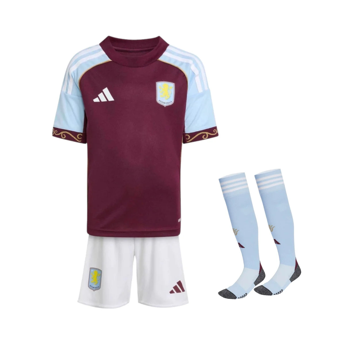 Kit Enfant Aston Villa Domicile 2025/26