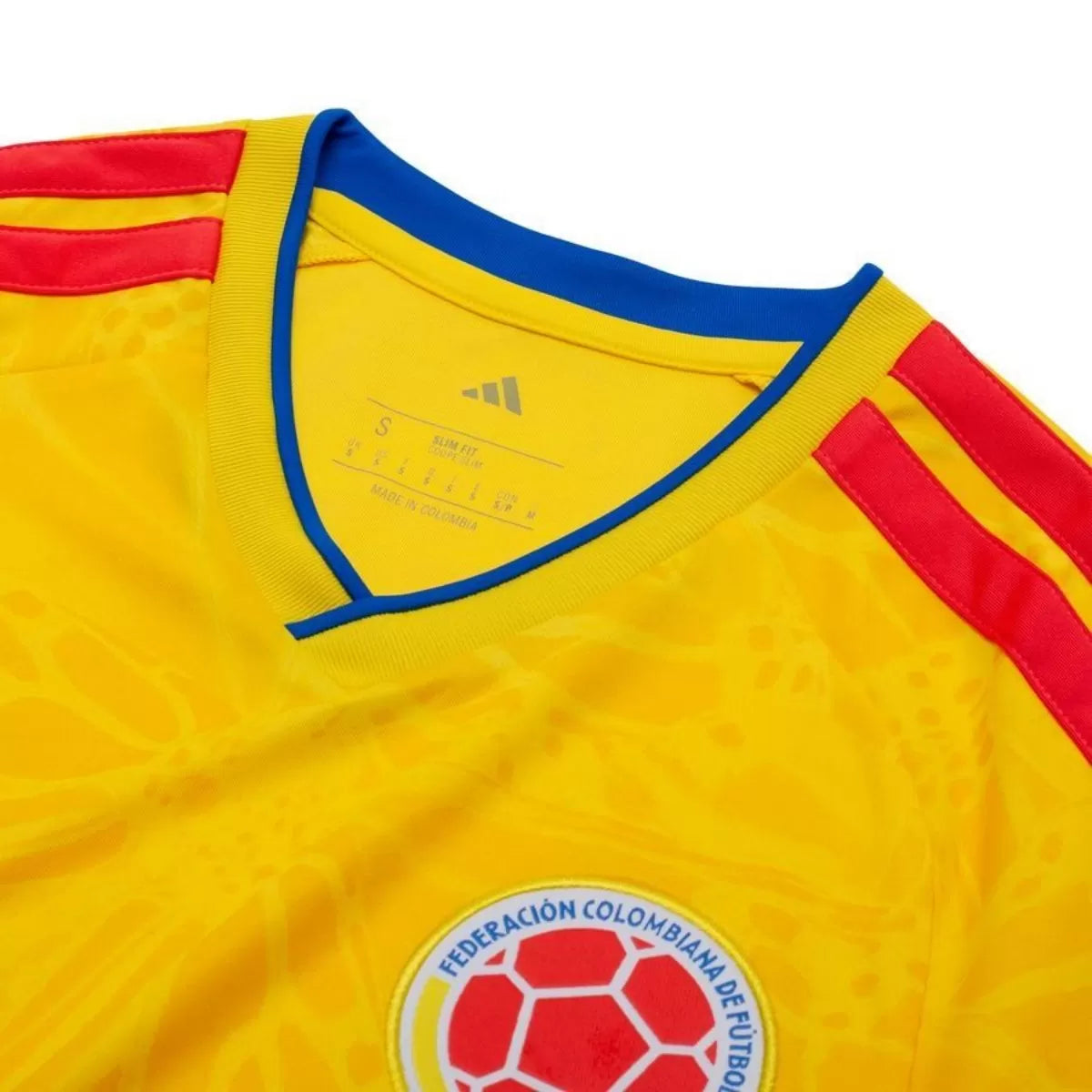 Maillot Colombie Domicile Coupe du Monde 2026 Manches longues