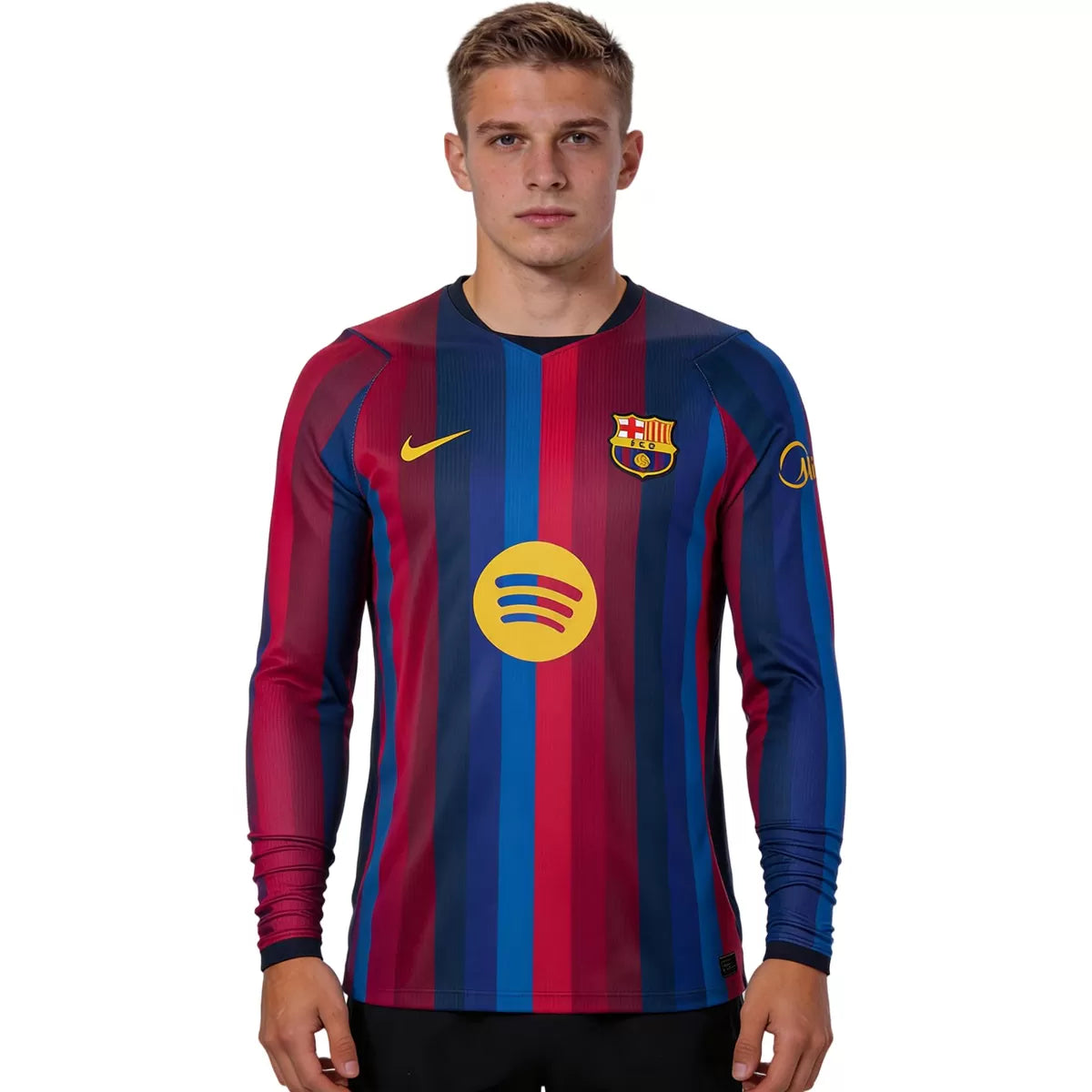Maillot FC Barcelone Domicile Manches Longues 2026/27