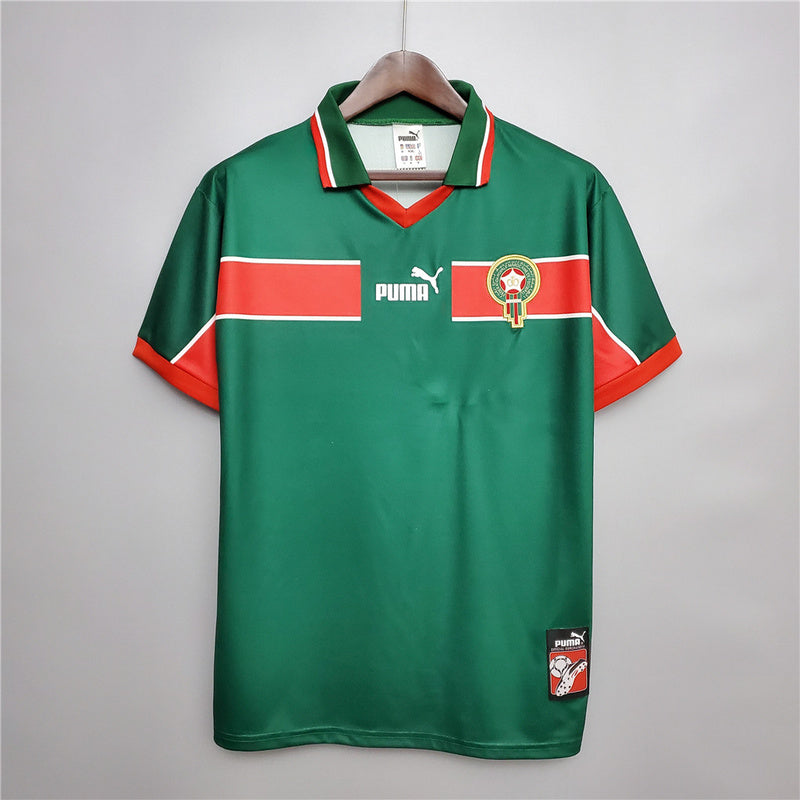 MAILLOT MAROC DOMICILE 1998