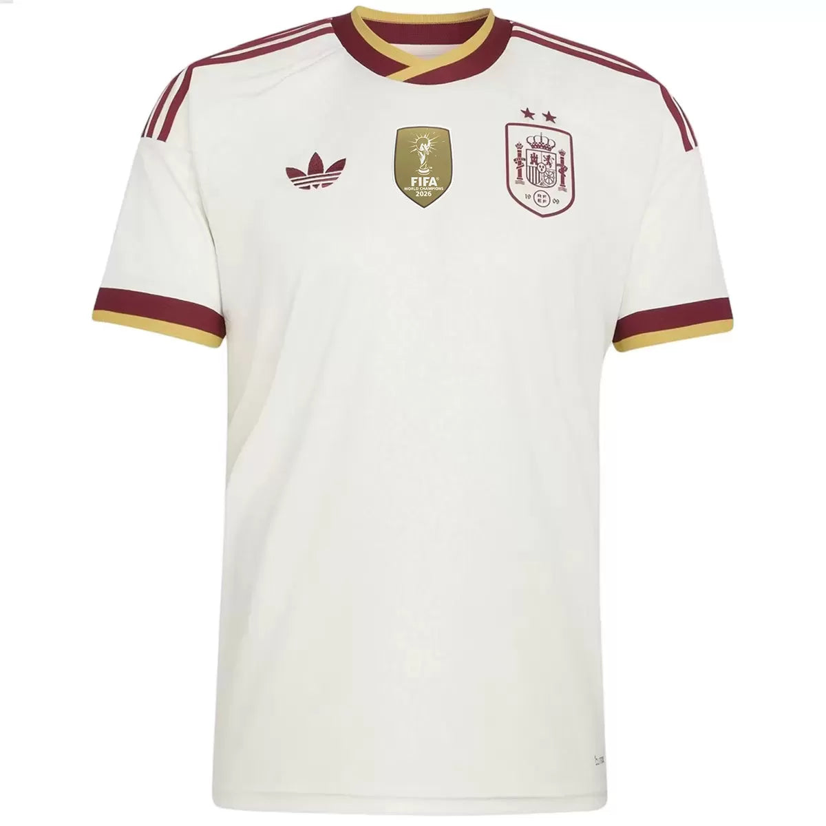 Maillot Espagne Extérieur 2 Étoiles Vainqueur Coupe du Monde 2026