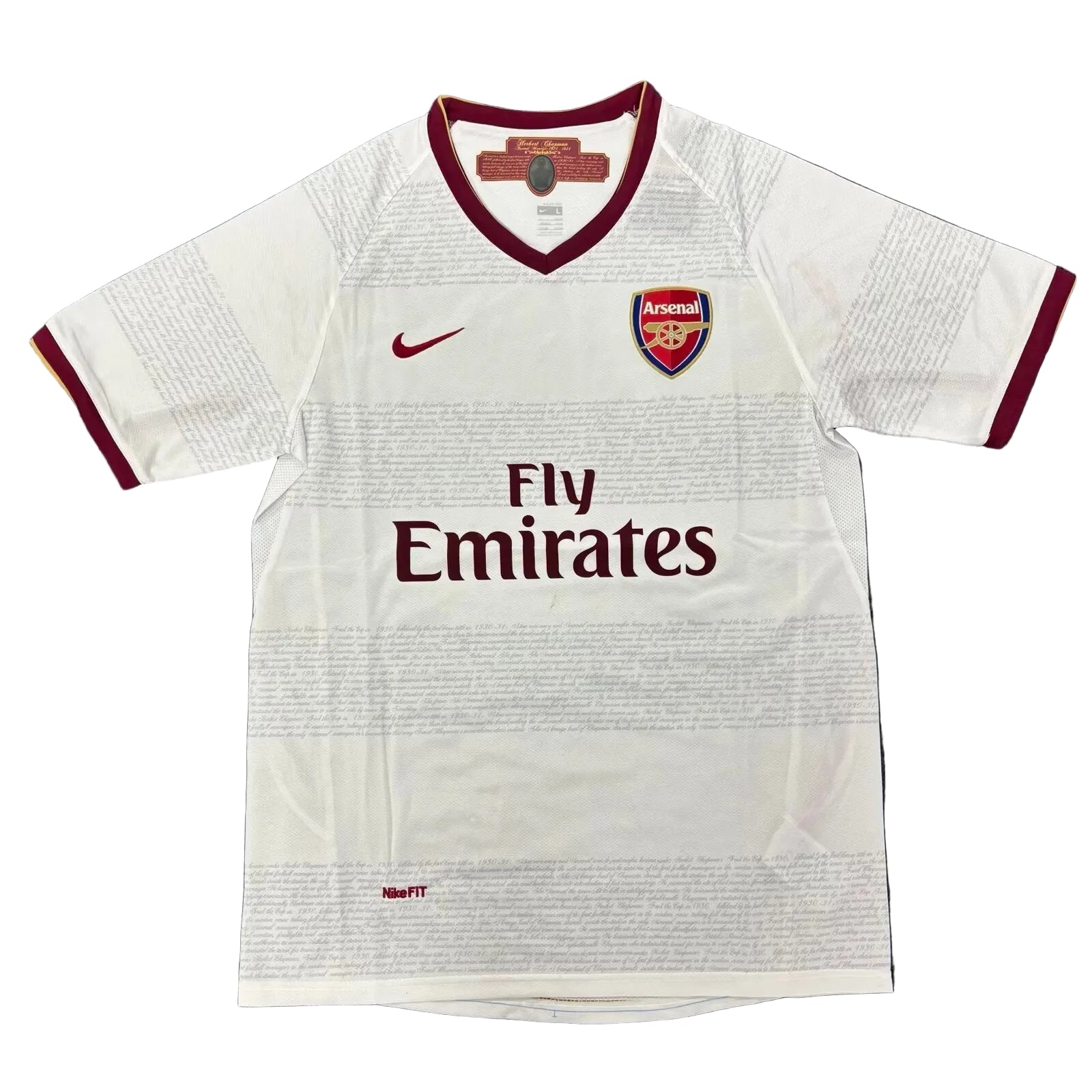 Maillot Arsenal Extérieur 2007/08