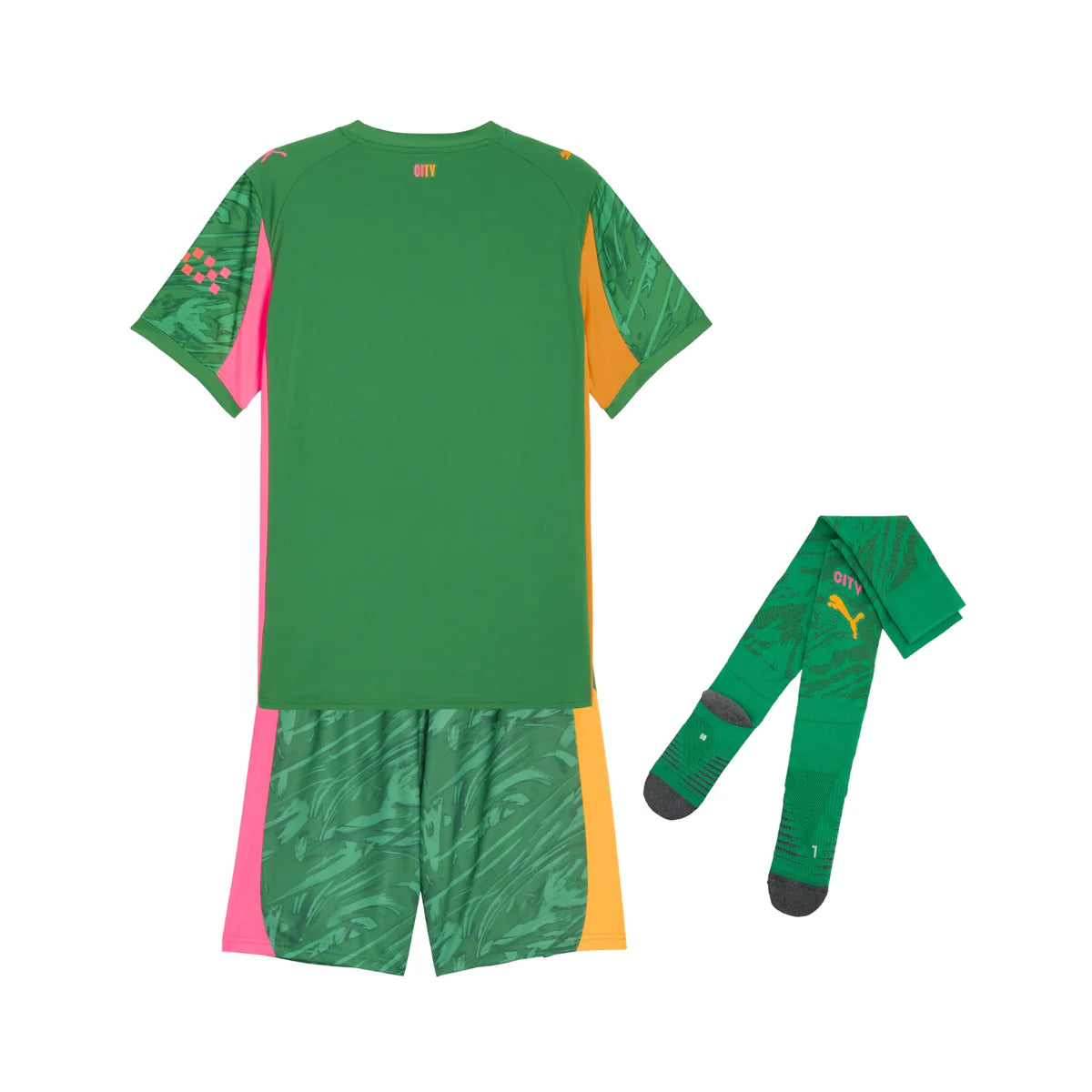 Kit Enfant Manchester City Gardien de but 25/26 Vert