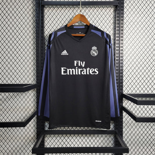 MAILLOT REAL MADRID EXTERIEUR MANCHE LONGUE 2016/17