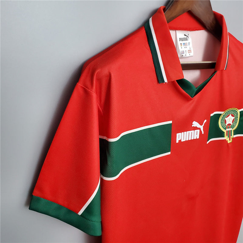 MAILLOT MAROC DOMICILE 1998
