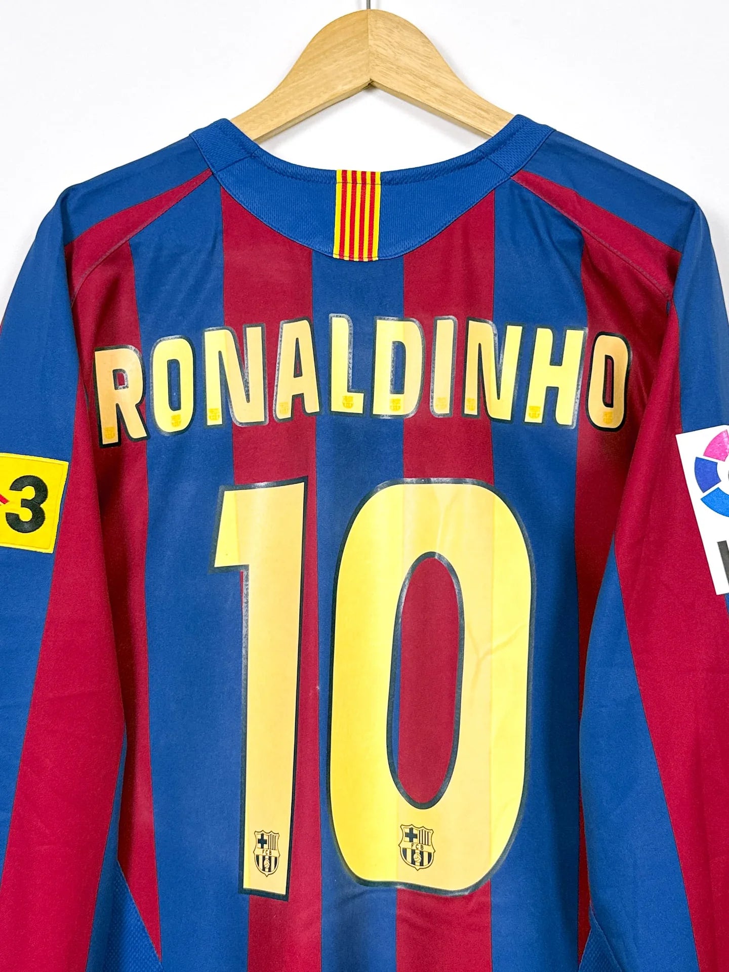 Maillot Fc Barcelone Domicile 2005/06 Manches Longues