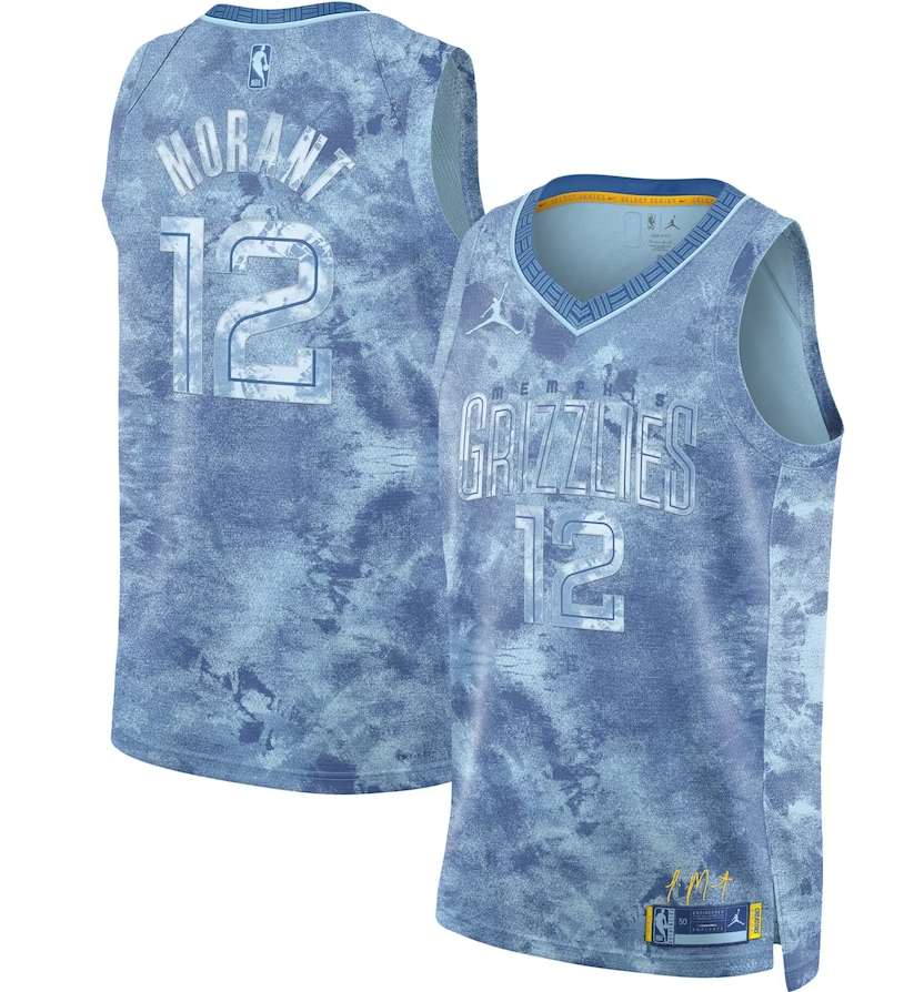 Maillot Memphis Grizzlies Statement Edition Swingman Personnalisable