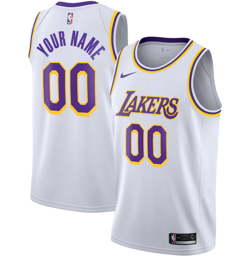 Maillot Los Angeles Lakers Edition Swingman Personnalisable