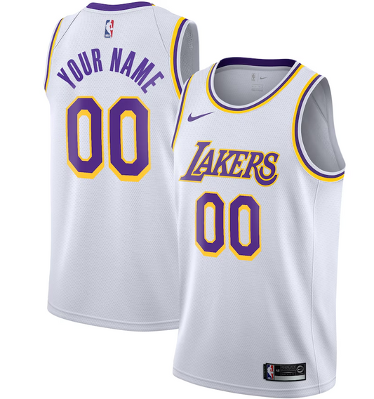 Los Angeles Lakers Edition Swingman Custom Jersey