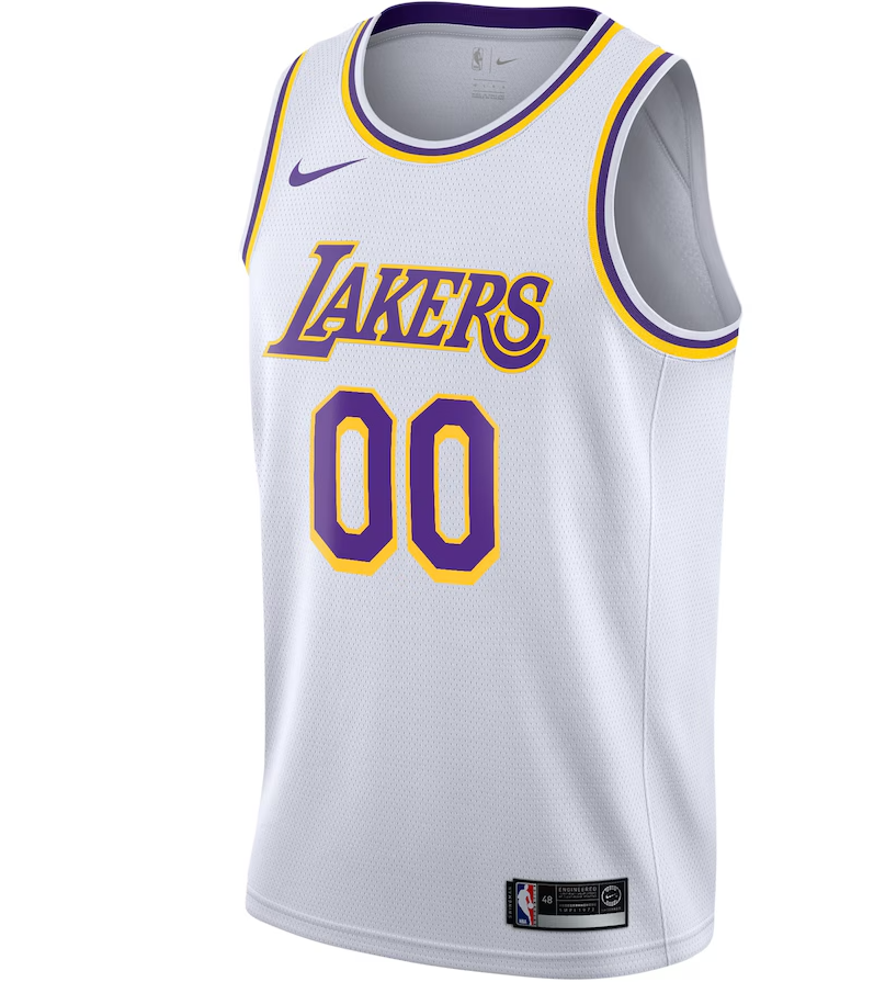Maillot Los Angeles Lakers Edition Swingman Personnalisable
