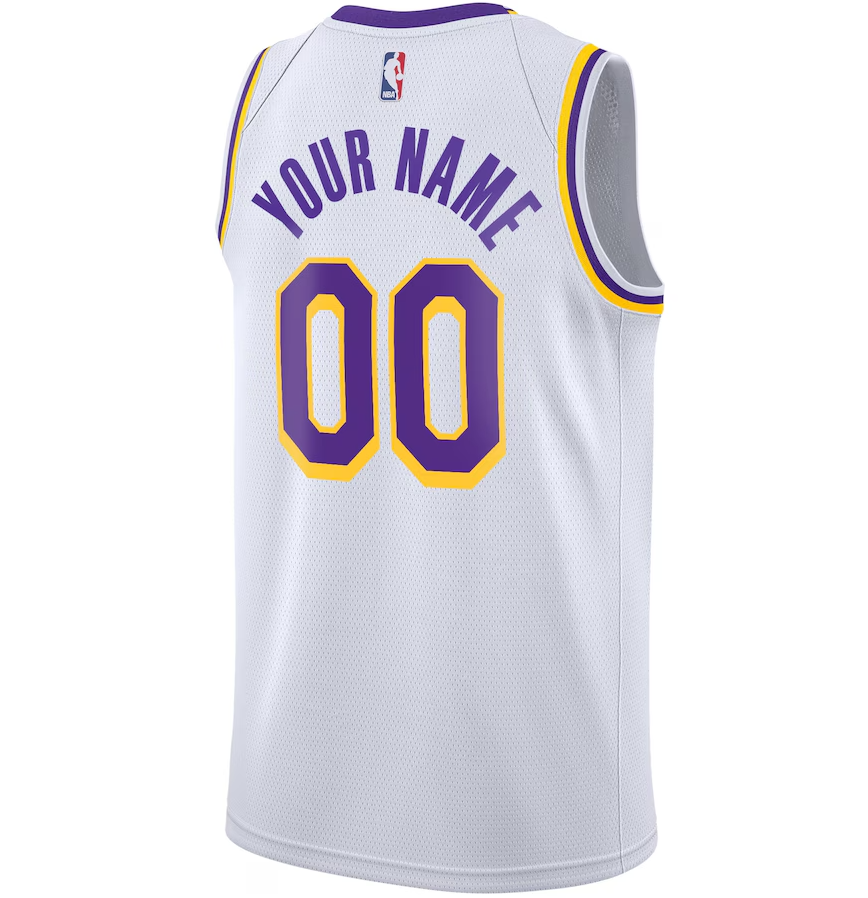 Los Angeles Lakers Edition Swingman Custom Jersey