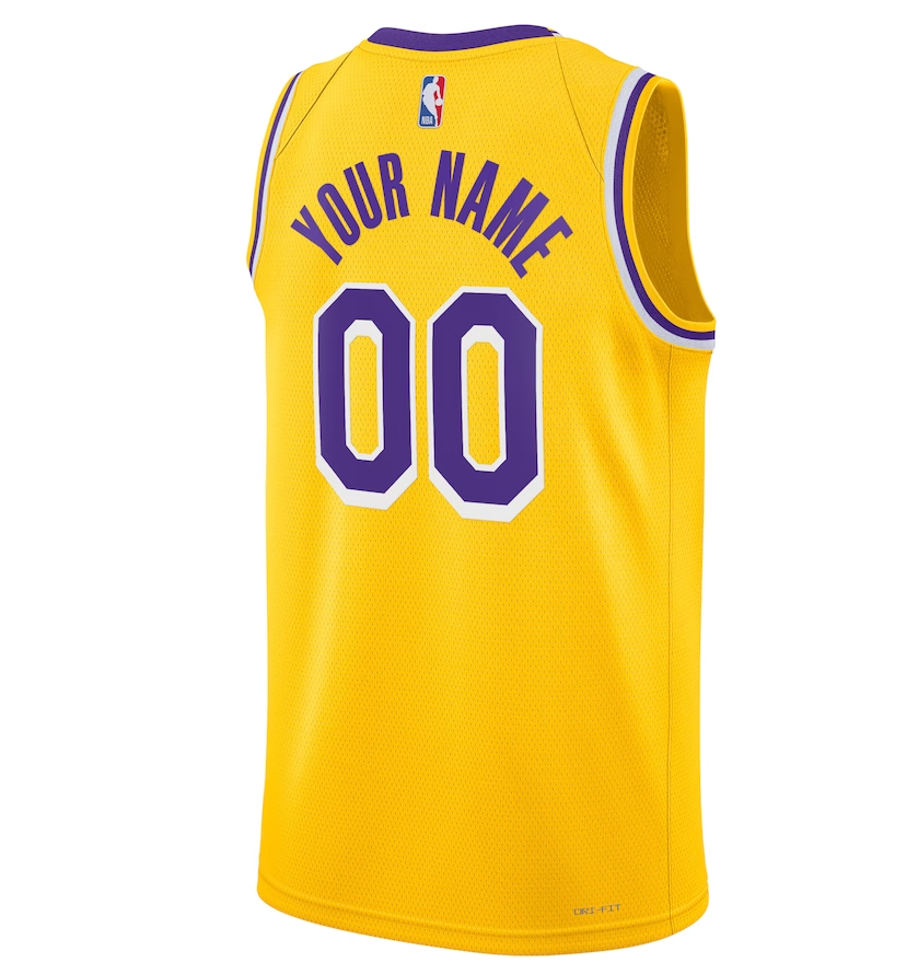 Maillot Los Angeles Lakers Edition Swingman Personnalisable