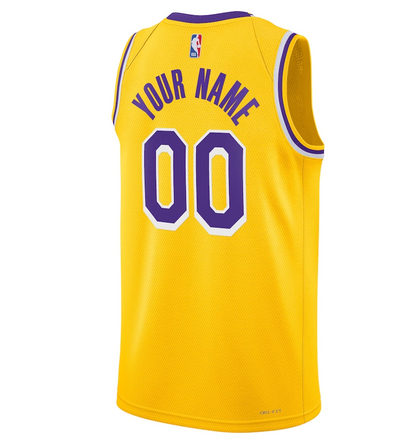 Maillot Los Angeles Lakers Edition Swingman Personnalisable