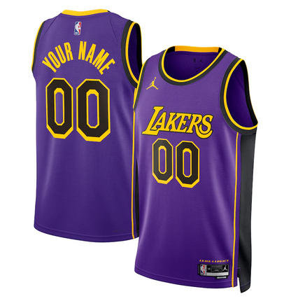 Maillot Los Angeles Lakers Edition Swingman Personnalisable