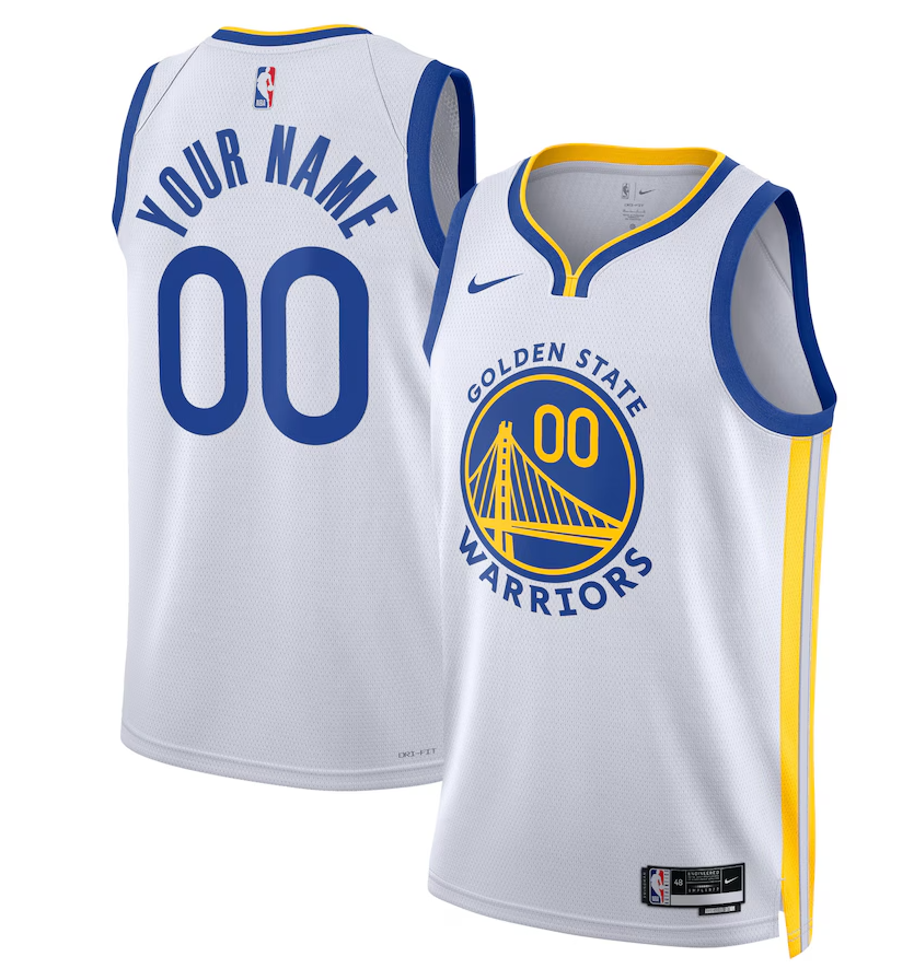 Customizable Golden State Warriors Swingman Jersey