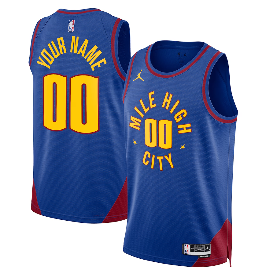 Denver Nuggets Swingman Custom Jersey