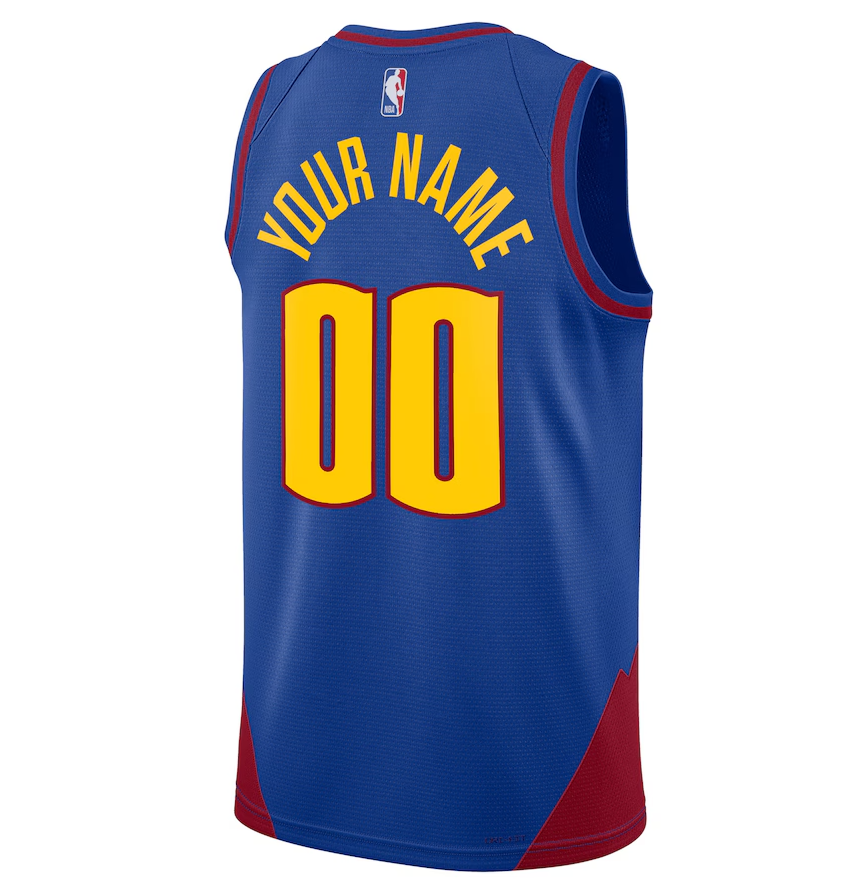 Denver Nuggets Swingman Custom Jersey