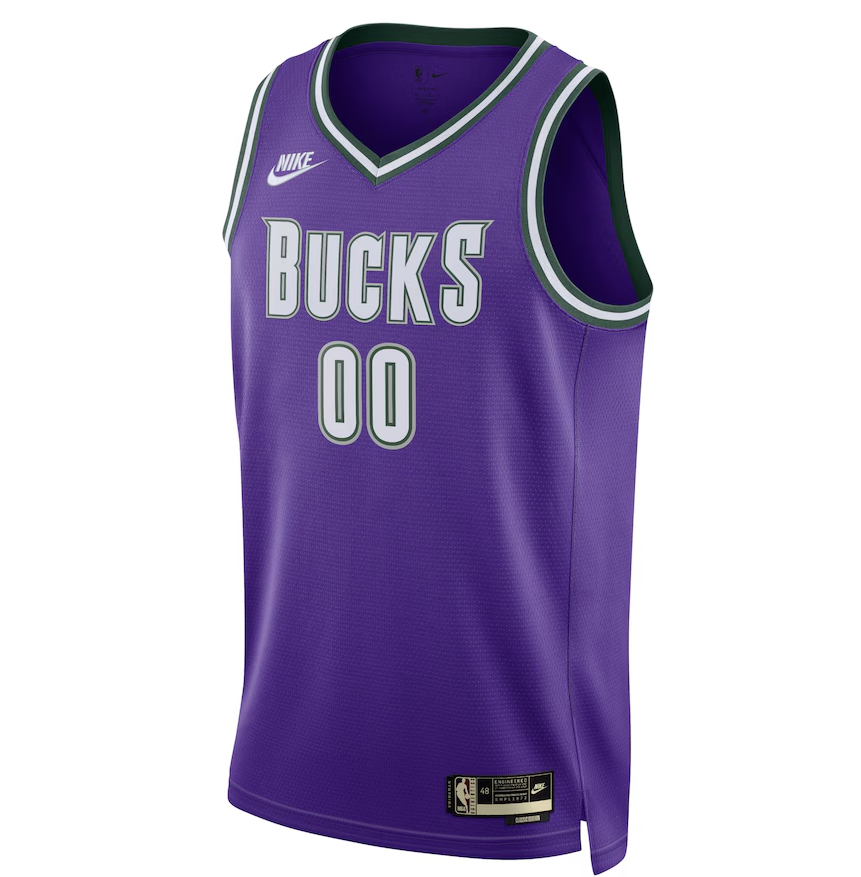 Milwaukee Bucks Swingman Customizable Jersey