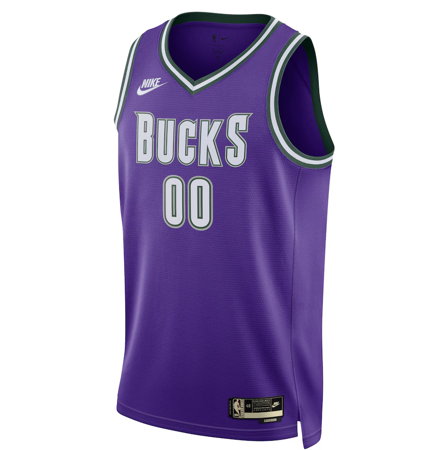 Maillot Milwaukee Bucks Swingman Personnalisable
