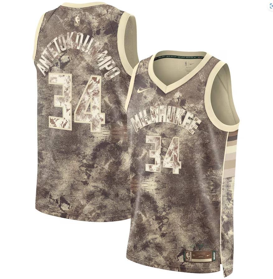 Milwaukee Bucks Customizable Swingman Jersey