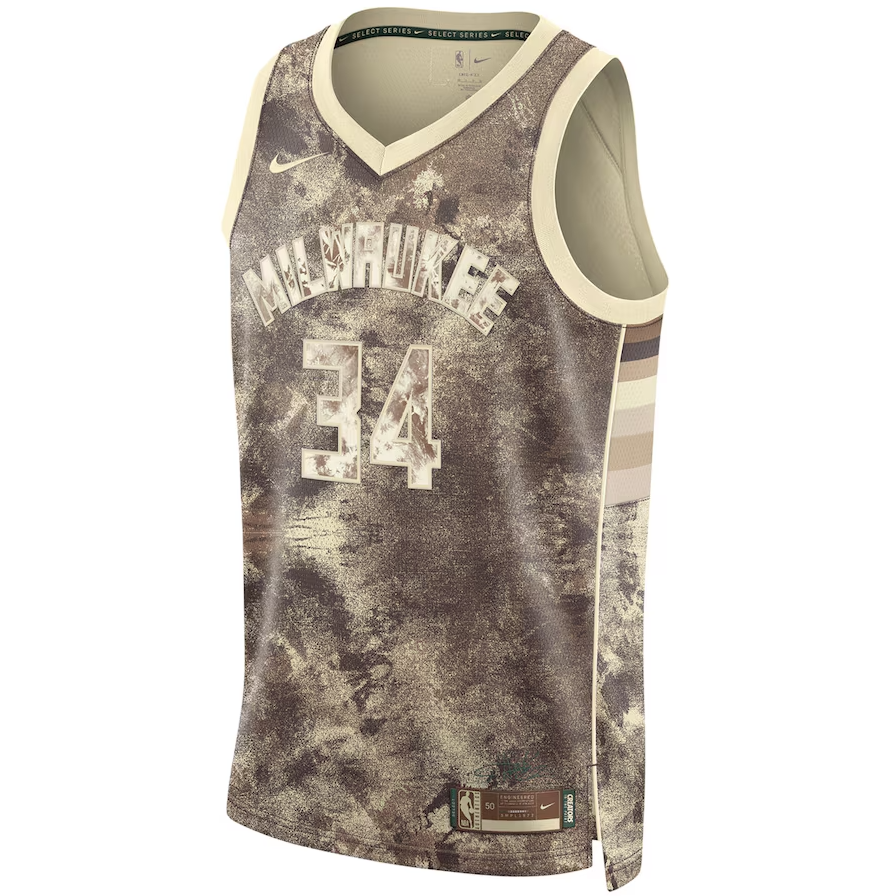 Milwaukee Bucks Customizable Swingman Jersey