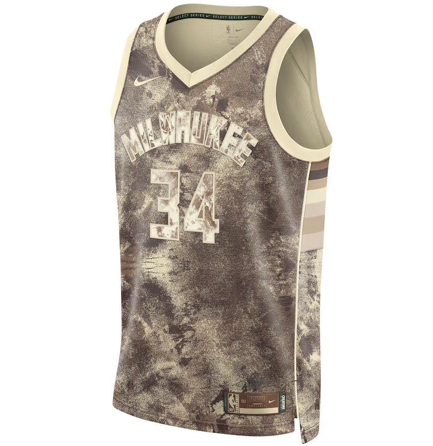 Maillot Milwaukee Bucks Personnalisable