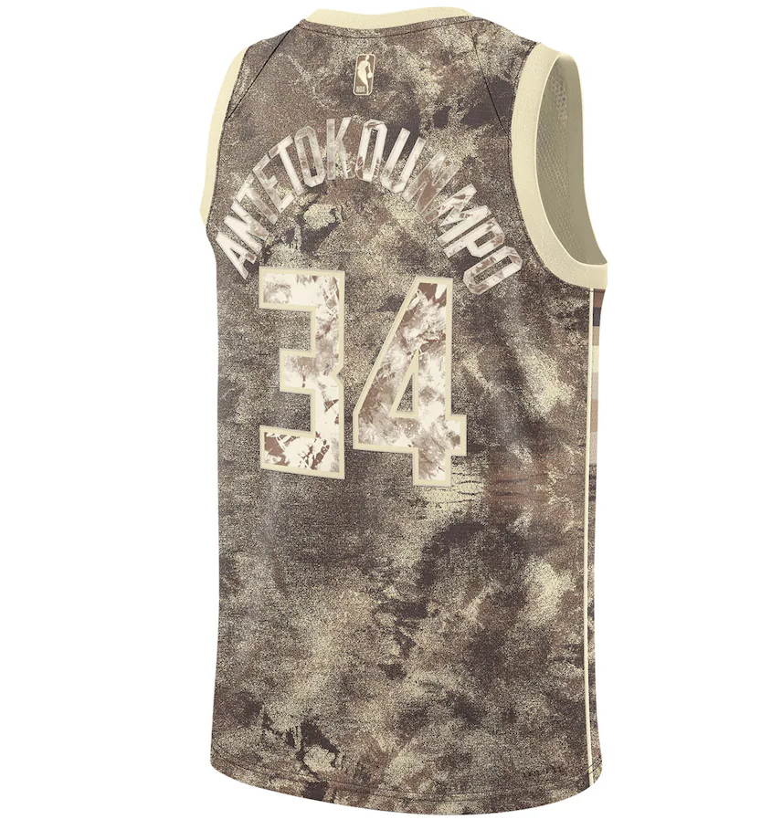 Milwaukee Bucks Customizable Swingman Jersey