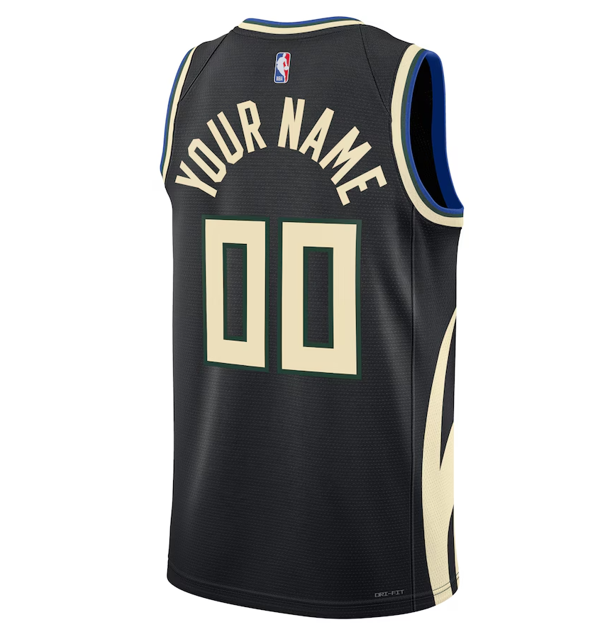 Milwaukee Bucks Swingman Customizable Jersey