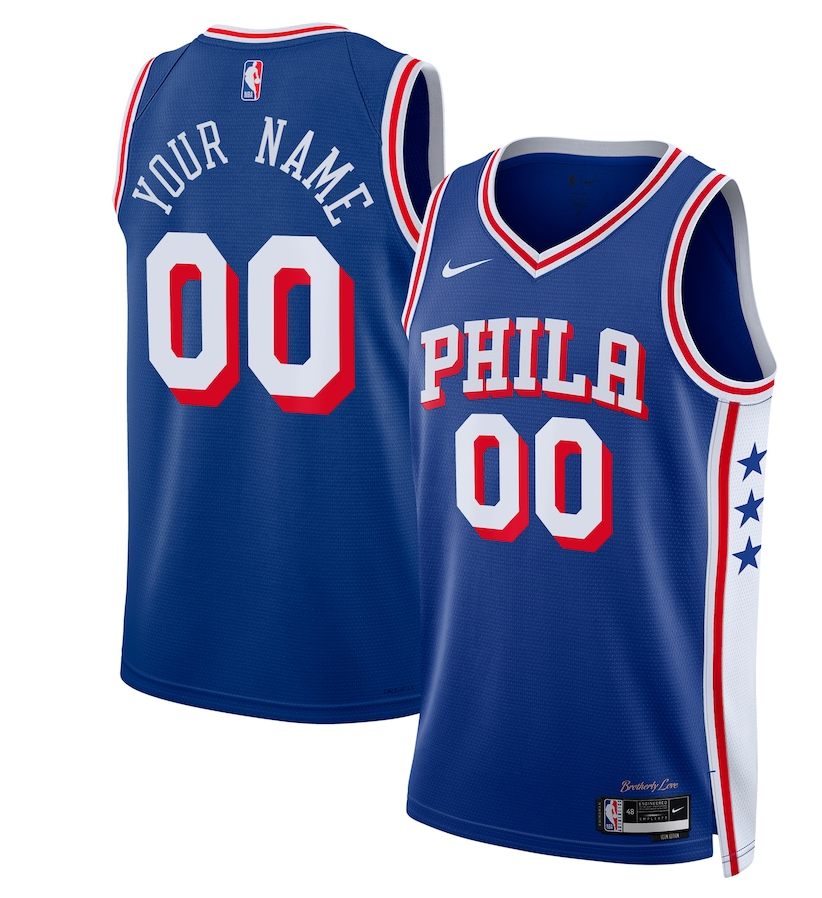 Maillot Philadelphia 76ers Swingman Personnalisable