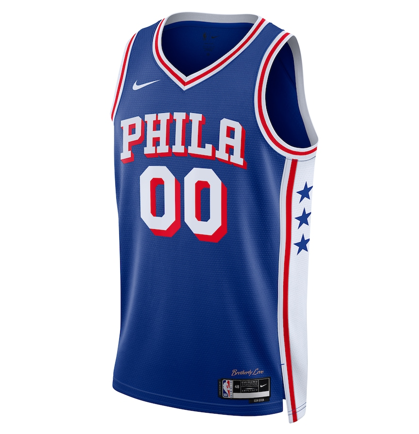 Philadelphia 76ers Swingman Customizable Jersey