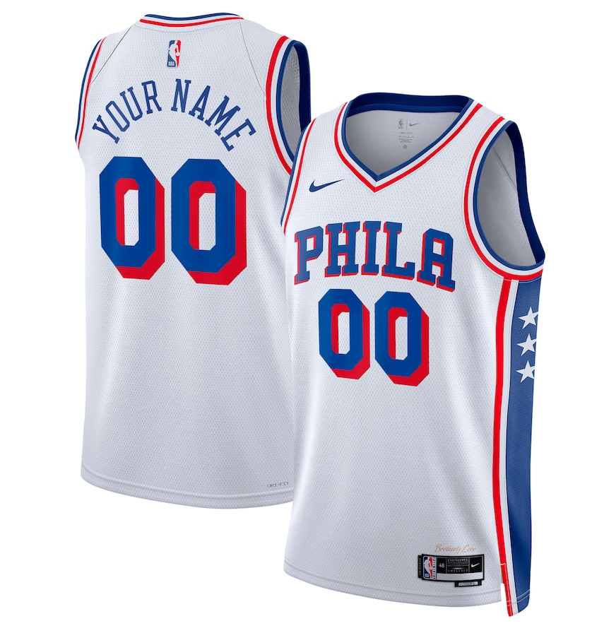 Maillot Philadelphia 76ers Swingman Personnalisable