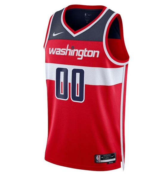 Washington Wizards Swingman Customizable Jersey