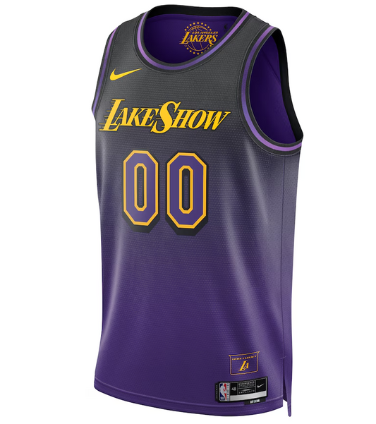 Maillot Los Angeles Lakers Edition City Personnalisable