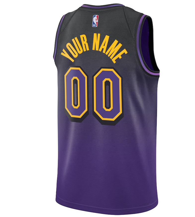 Los Angeles Lakers City Edition Customizable Jersey