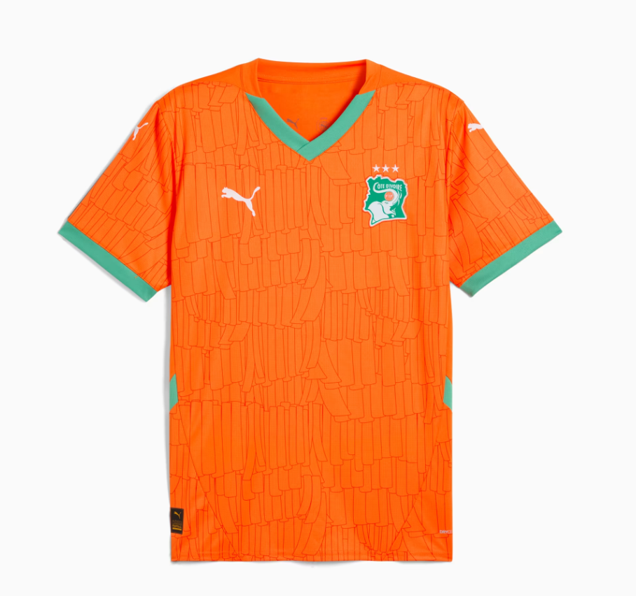 MAILLOT CÔTE D'IVOIRE DOMICILE 2025/26