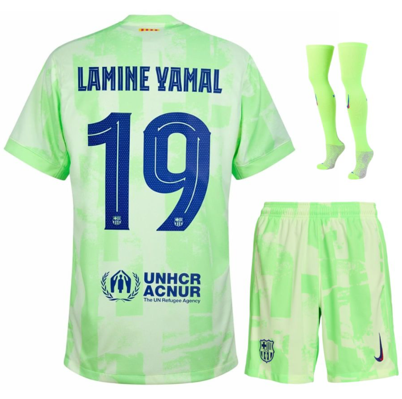 MAILLOT KIT ENFANT FC BARCELONE THIRD  2024/25 LAMINE YAMAL