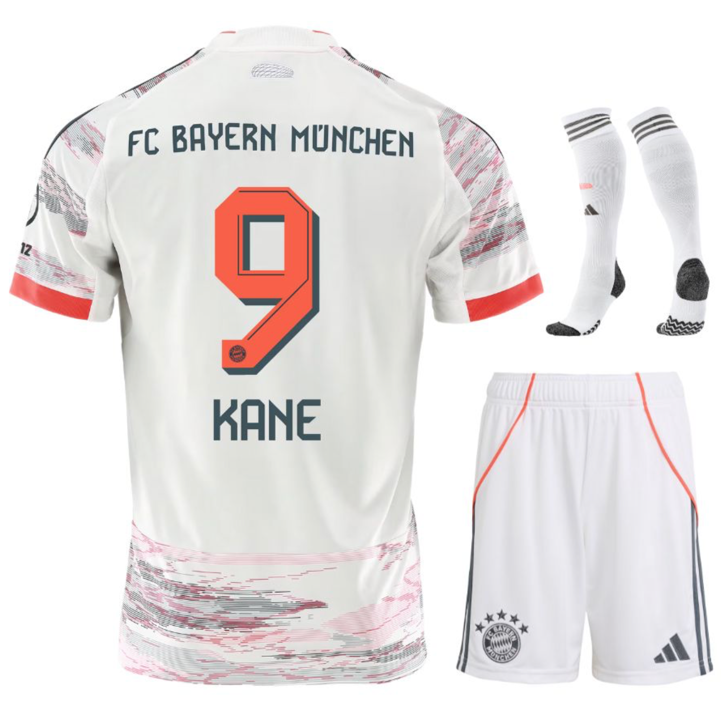 MAILLOT KIT ENFANT BAYERN EXTERIEUR 2025/26 KANE