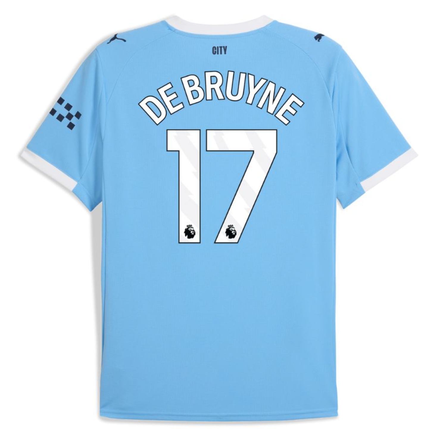MAILLOT KIT ENFANT MANCHESTER CITY DOMICILE 2025/26 DE BRUYNE