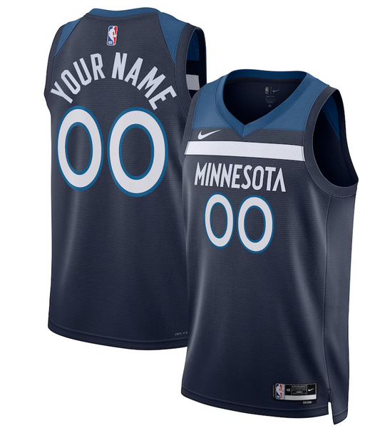 Minnesota Timberwolves Statement Edition Swingman Customizable Jersey