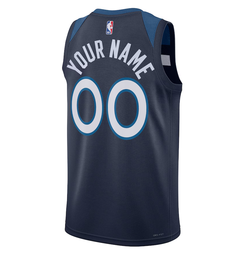 Minnesota Timberwolves Statement Edition Swingman Customizable Jersey