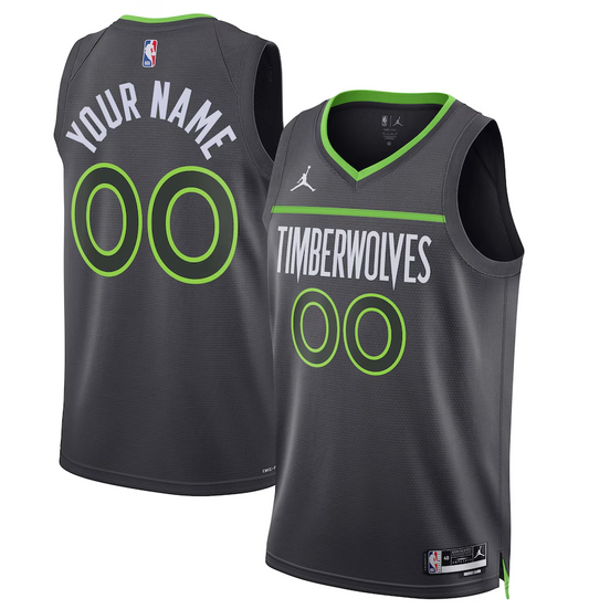 Minnesota Timberwolves Statement Edition Swingman Customizable Jersey