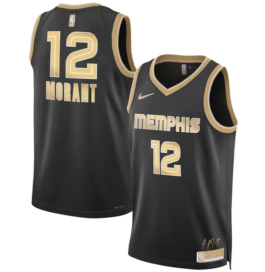 Maillot Memphis Grizzlies Statement Edition Swingman Personnalisable