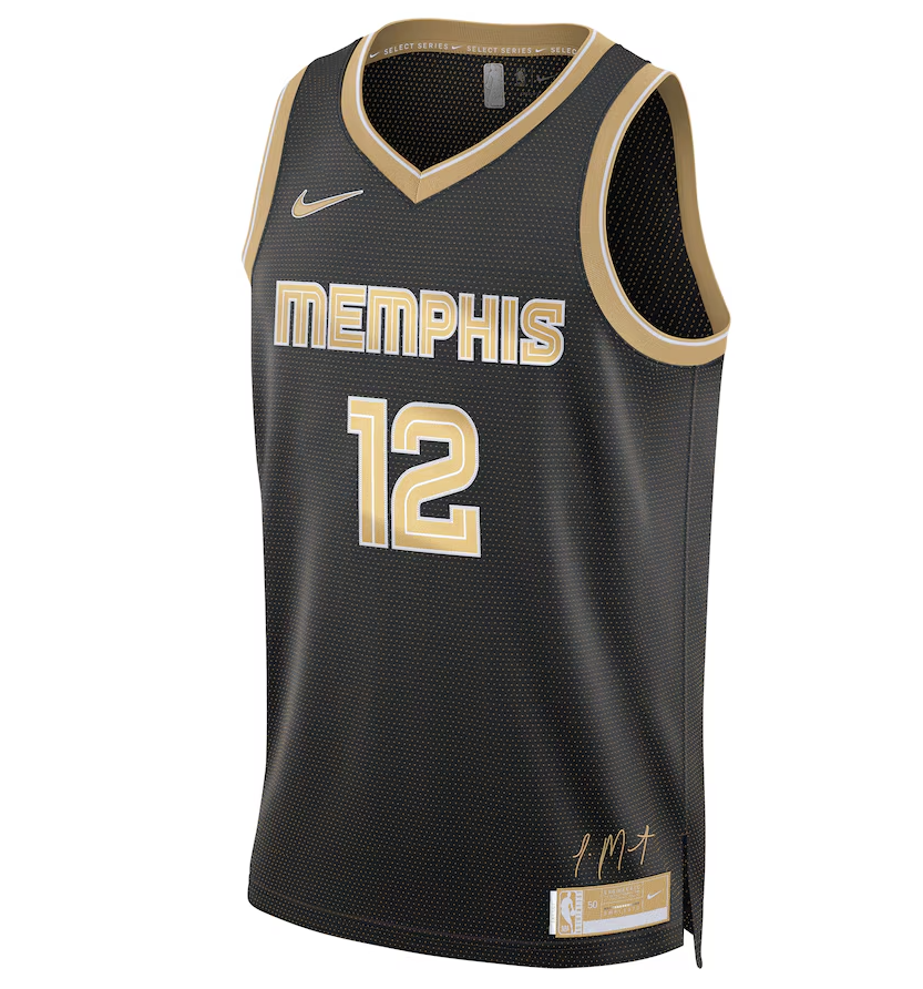 Memphis Grizzlies Statement Edition Swingman Custom Jersey