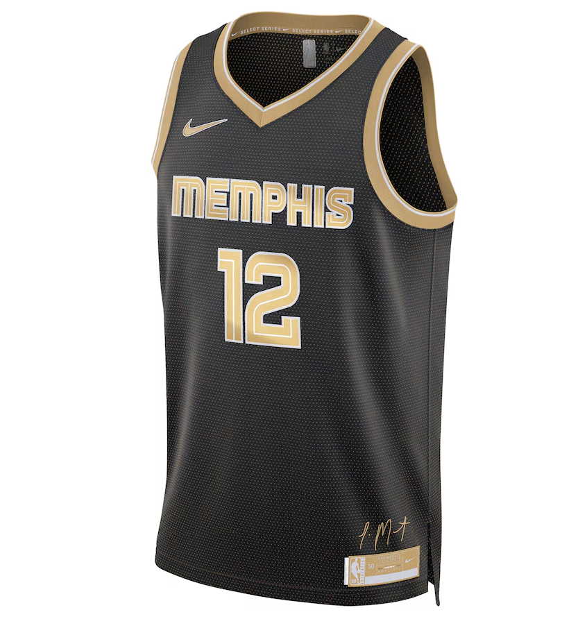 Maillot Memphis Grizzlies Statement Edition Swingman Personnalisable