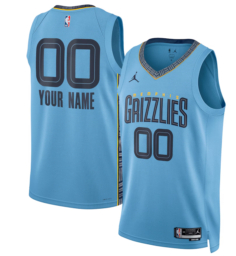 Memphis Grizzlies Statement Edition Swingman Custom Jersey