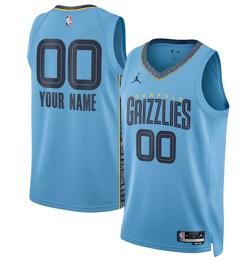 Maillot Memphis Grizzlies Statement Edition Swingman Personnalisable