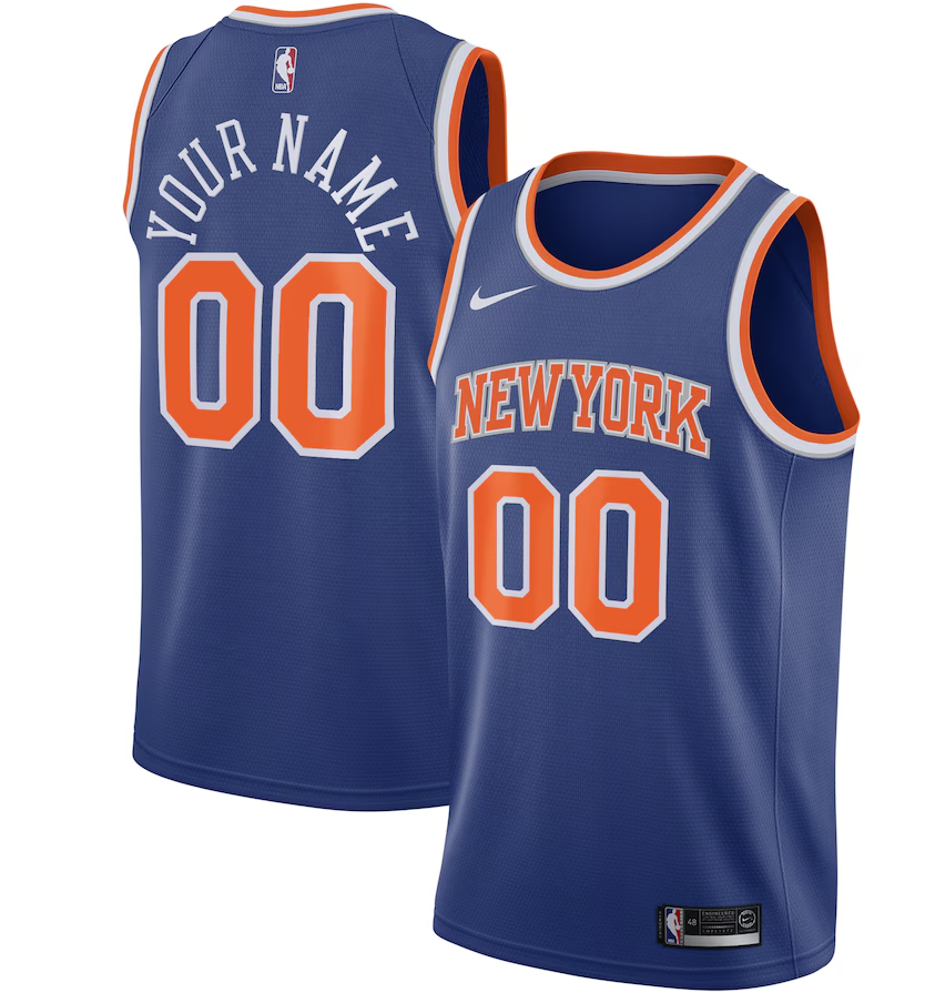 New York Knicks Customizable Swingman Jersey