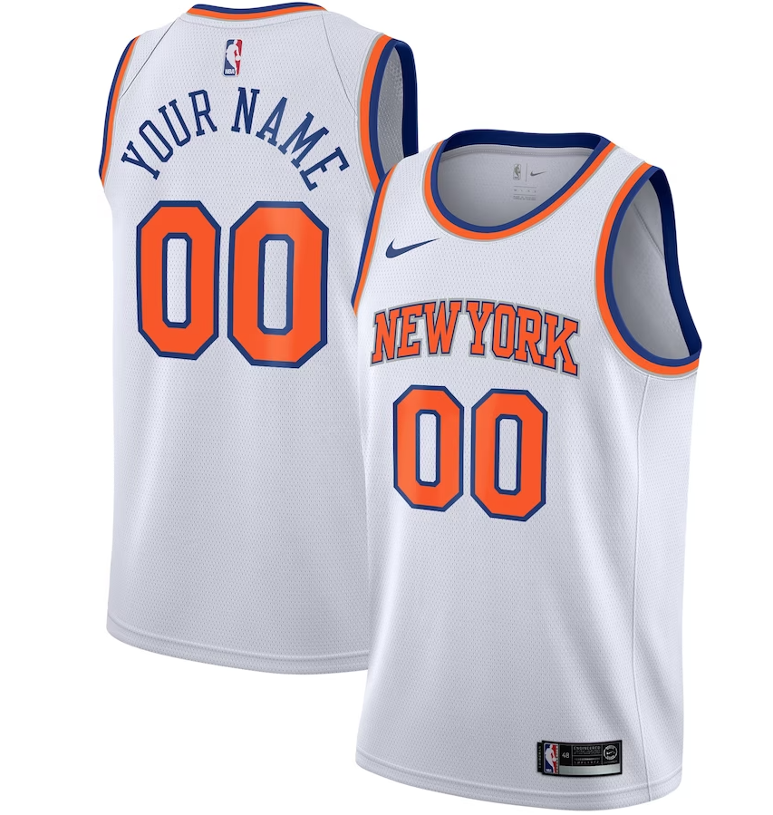 New York Knicks Customizable Swingman Jersey